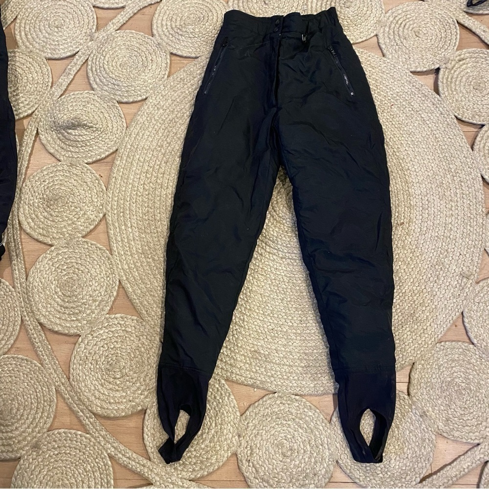 Sports essential vintage snow pants S Black